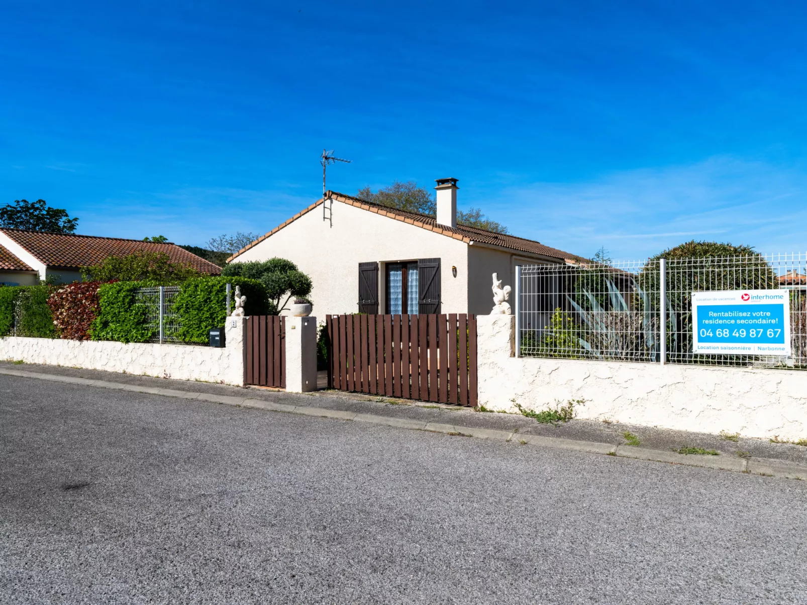 La maison du carignan-Draußen