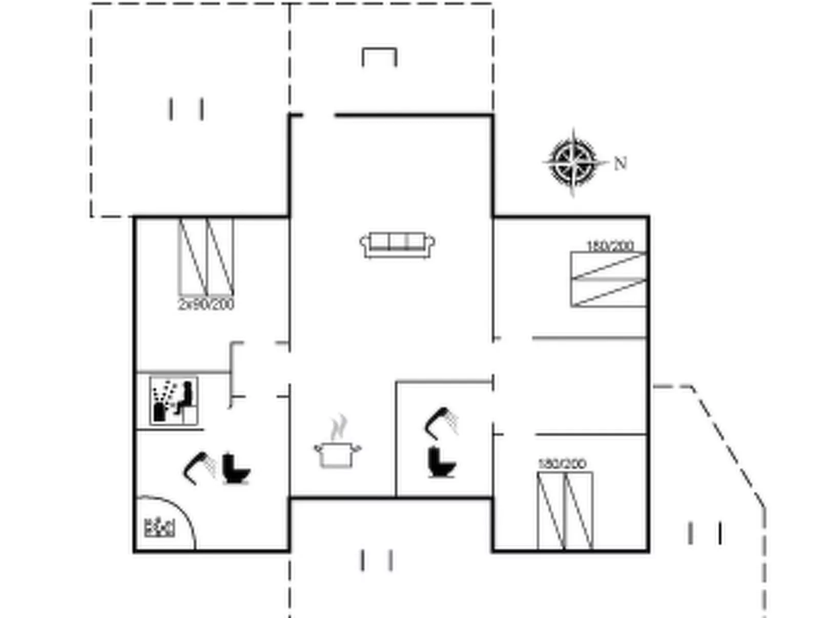 "Finna" - 1km from the sea-Inside