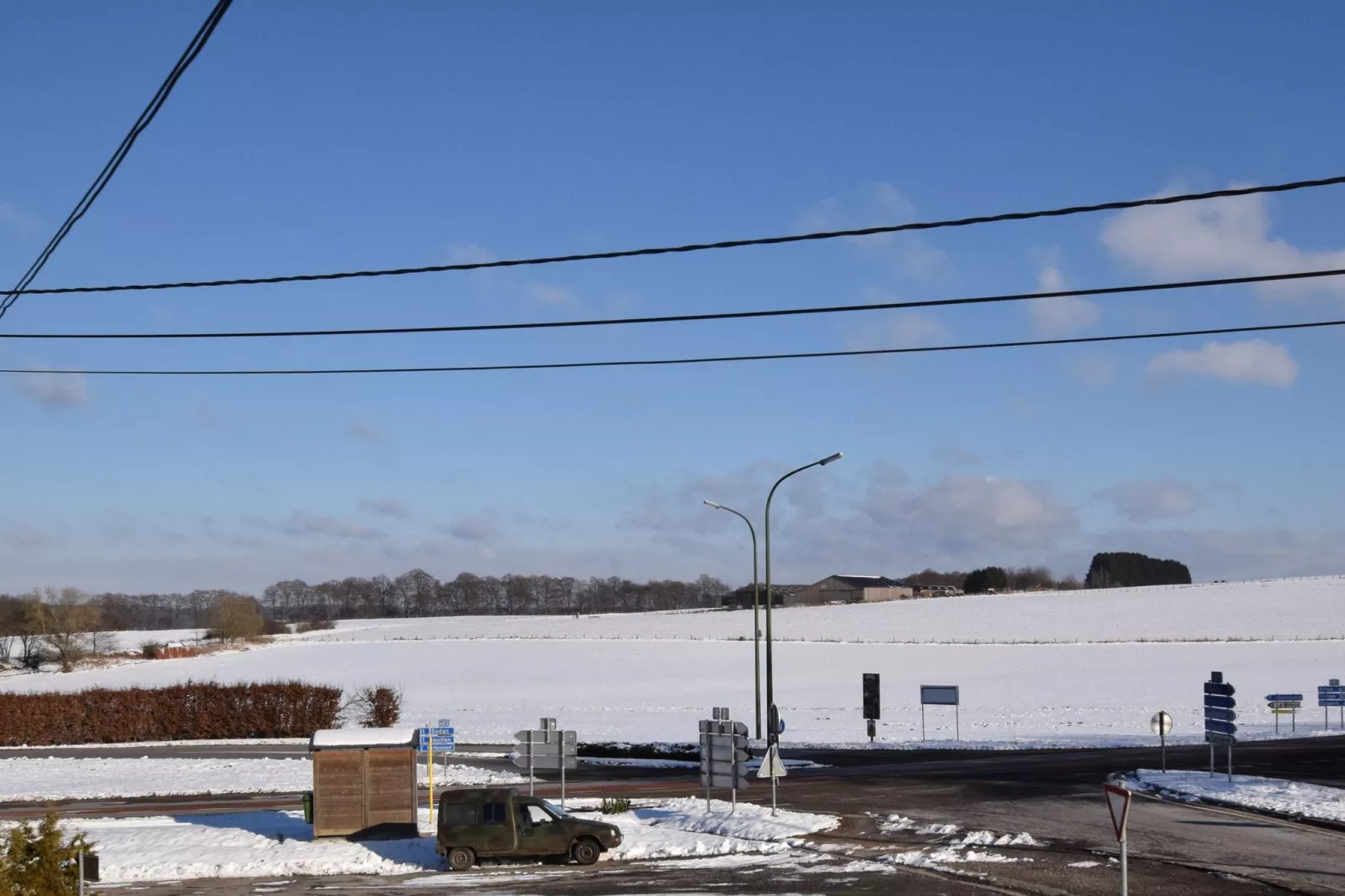 Le Tilleul-View winter