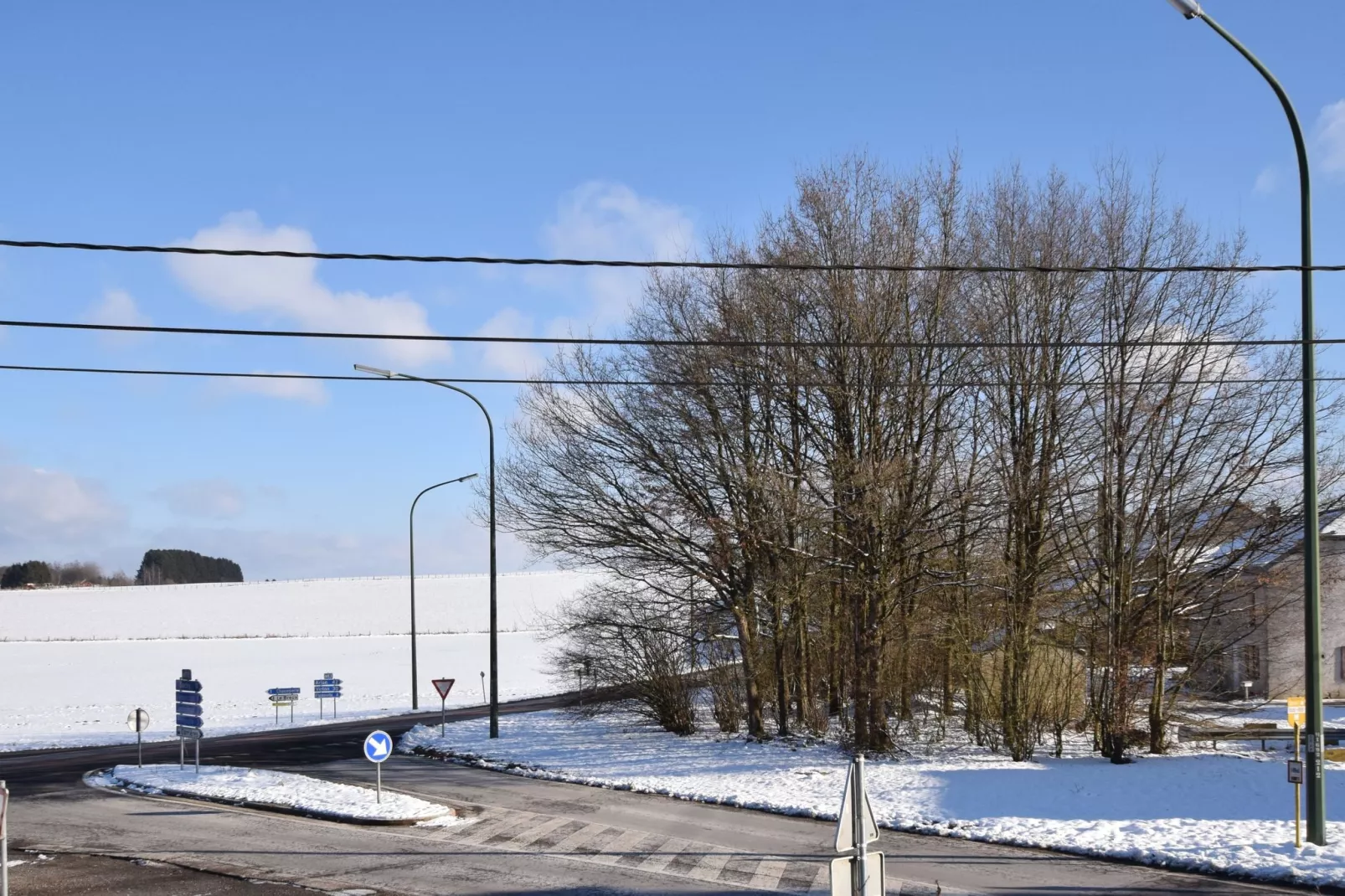 Le Tilleul-View winter