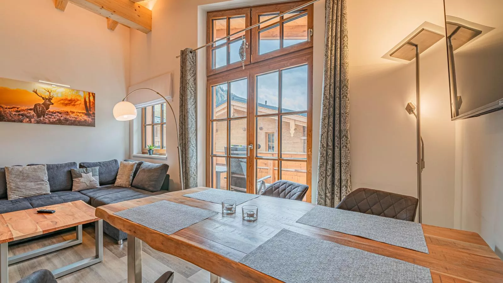 Petras Chalet-Apartment am Lift-Living room