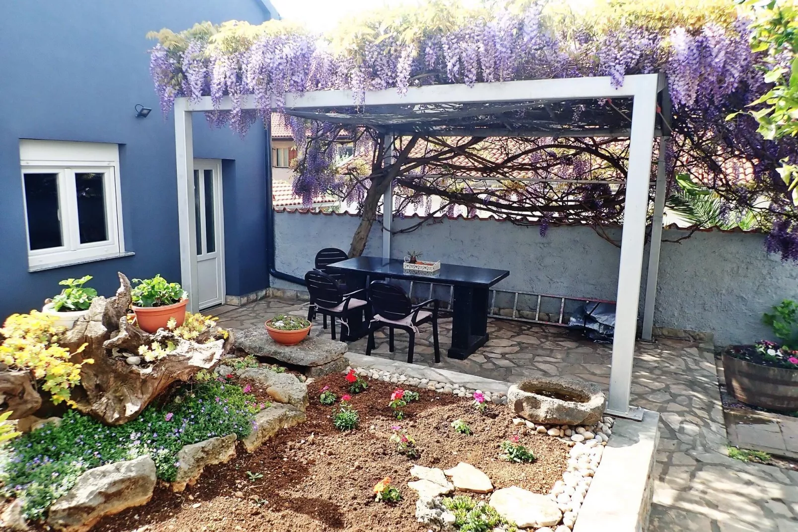 Holiday home Anna Maslenica-SD-158 - 6 Pers-Jardin d'été