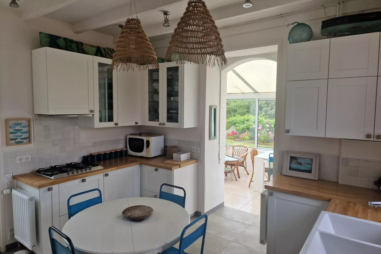 Holiday home in Plougasnou Baie de Morlaix-Kitchen