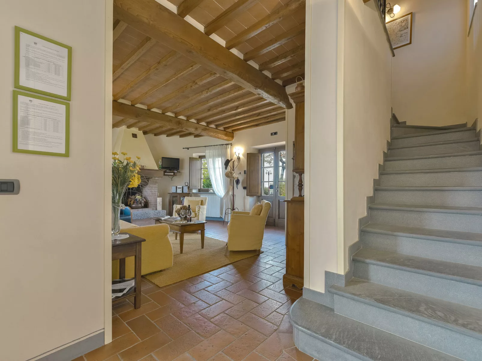 Villa del Poggio-Dedans