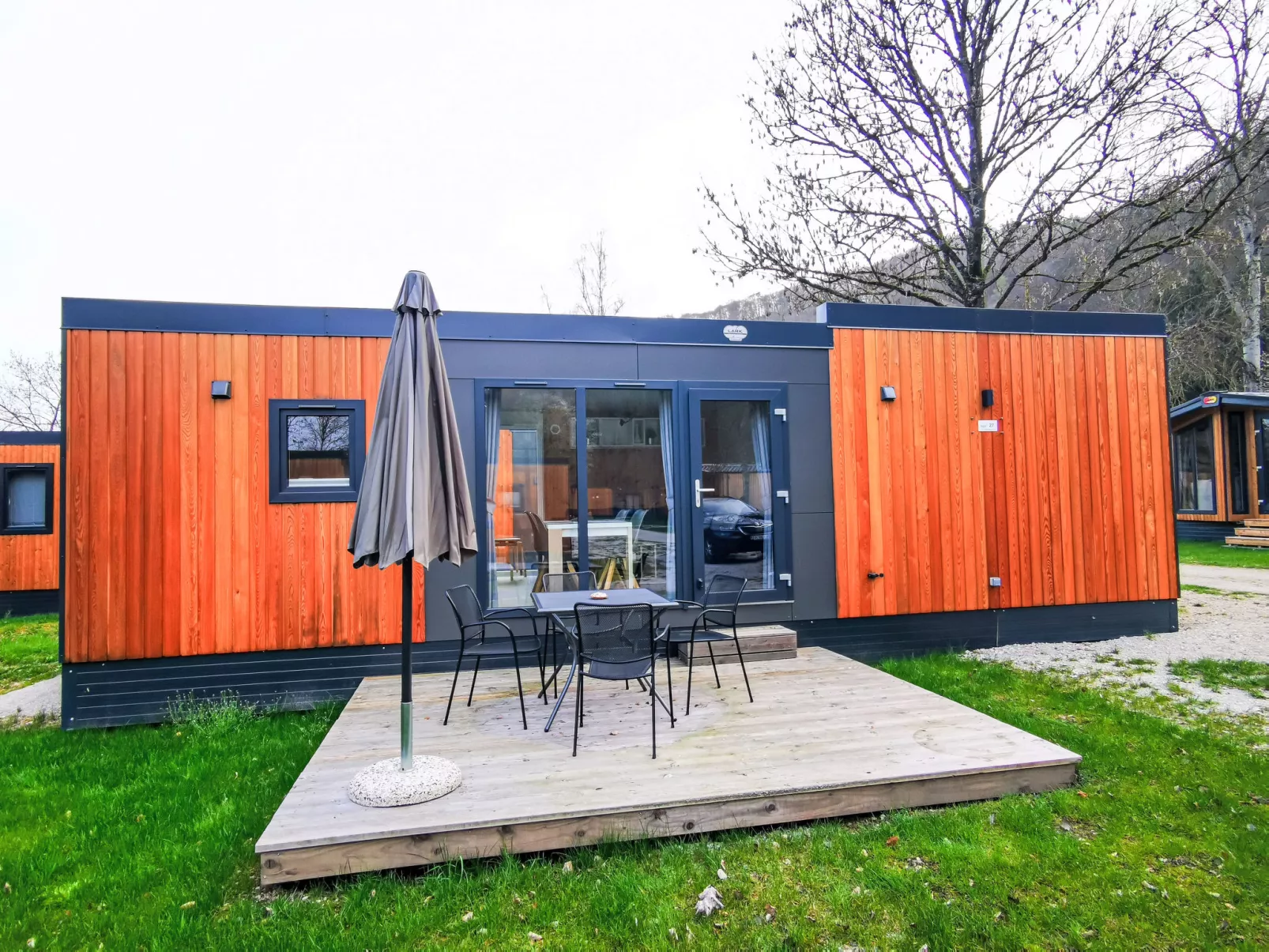 Tiny Haus Christas Angler-Oase-Outside