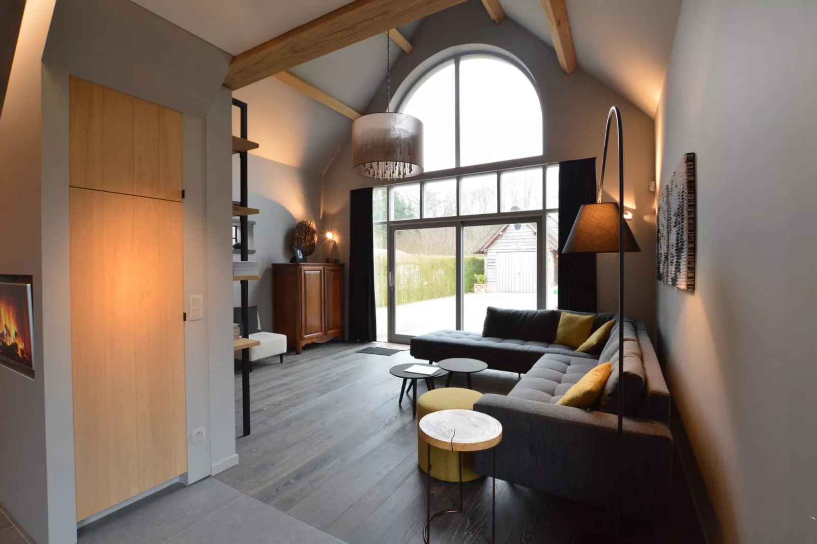 Maison à Aalter avec grand jardin dans un environnement boisé-Salon
