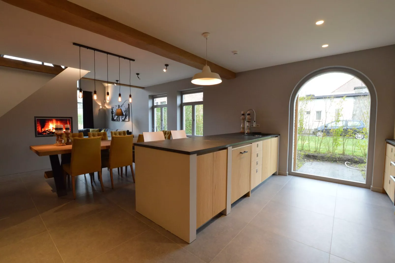 Maison à Aalter avec grand jardin dans un environnement boisé-Cuisine