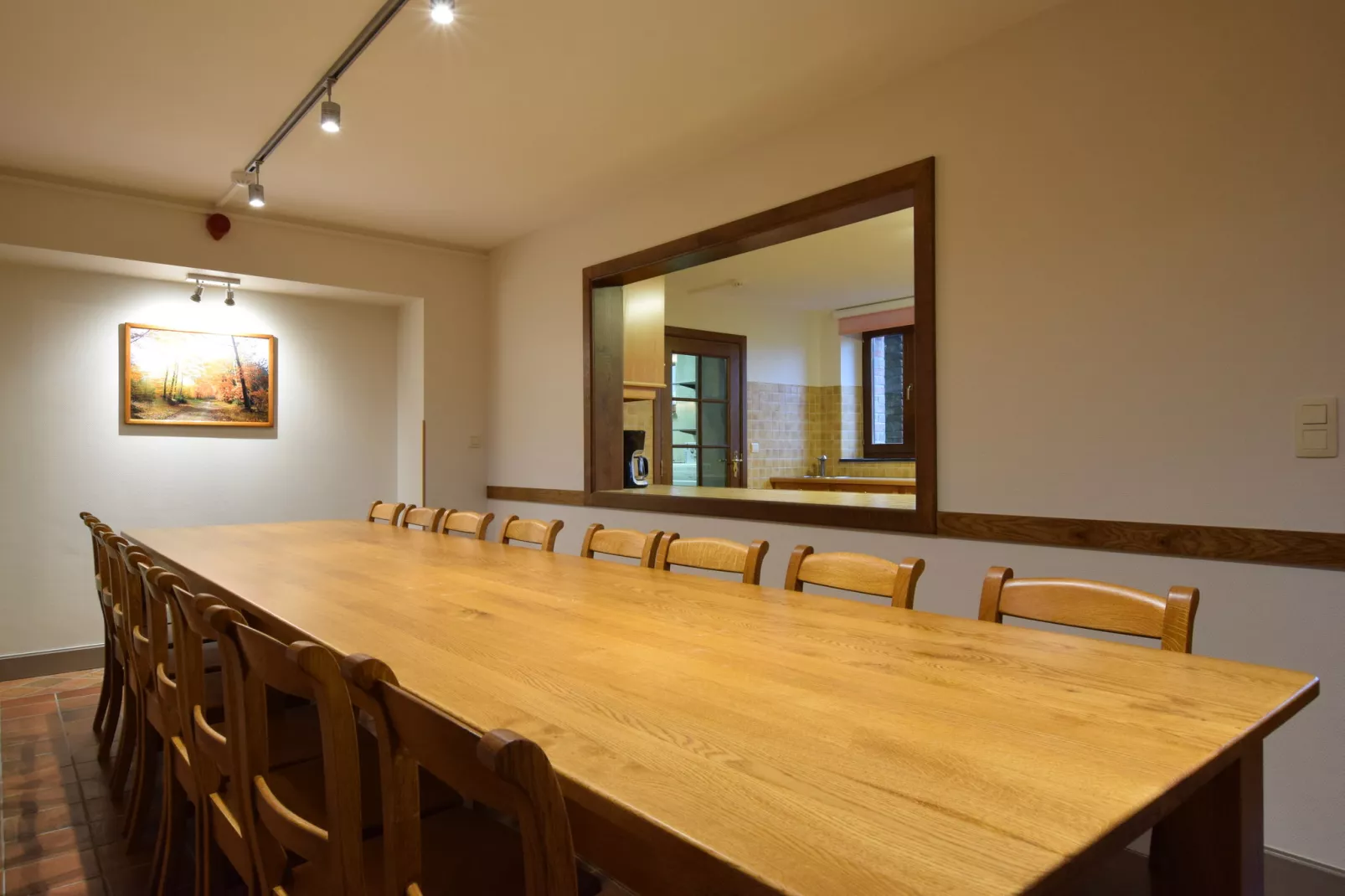 Fermette de Lamerlé-Dining room