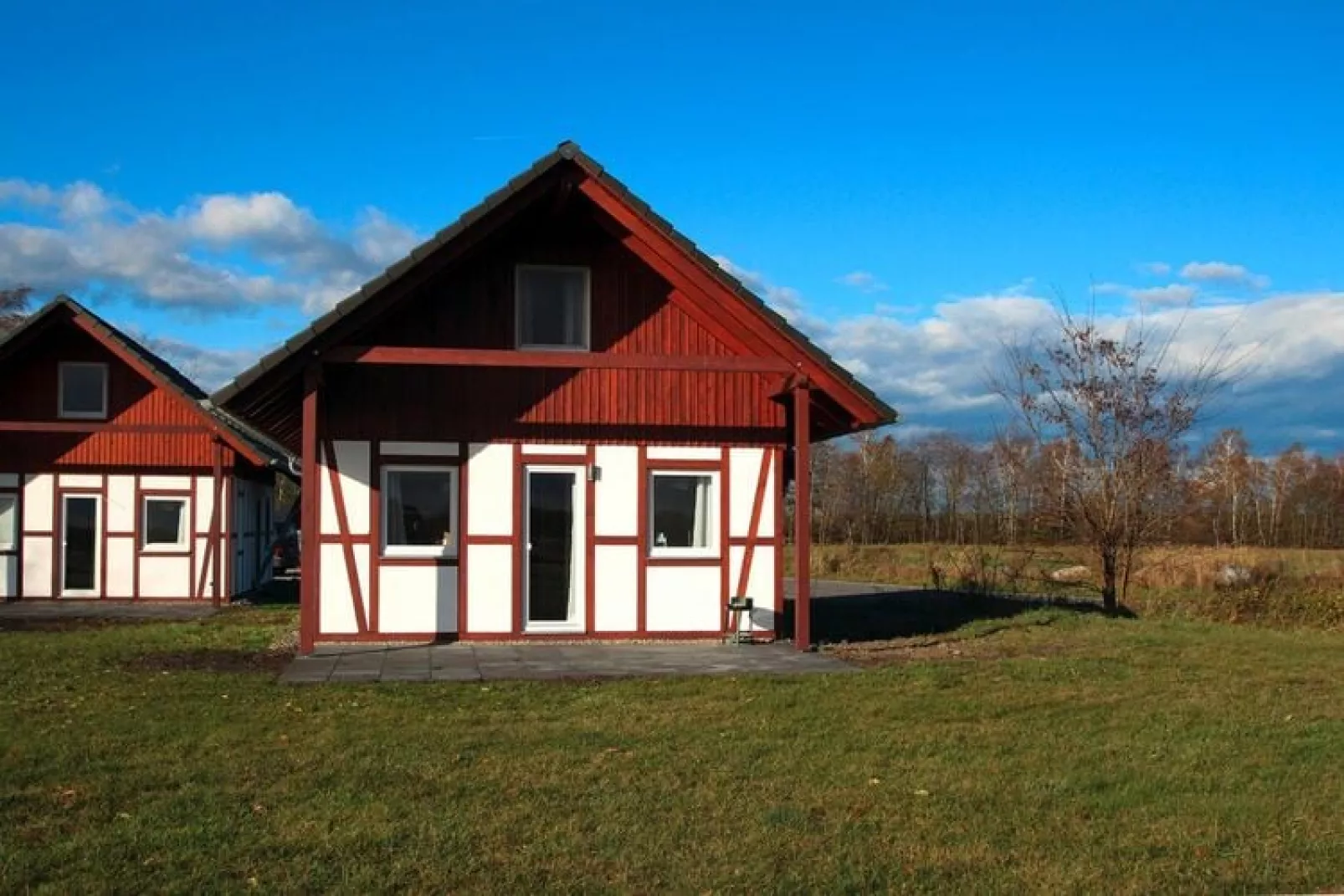 Bungalow am Partwitzer See-Exterior in summer