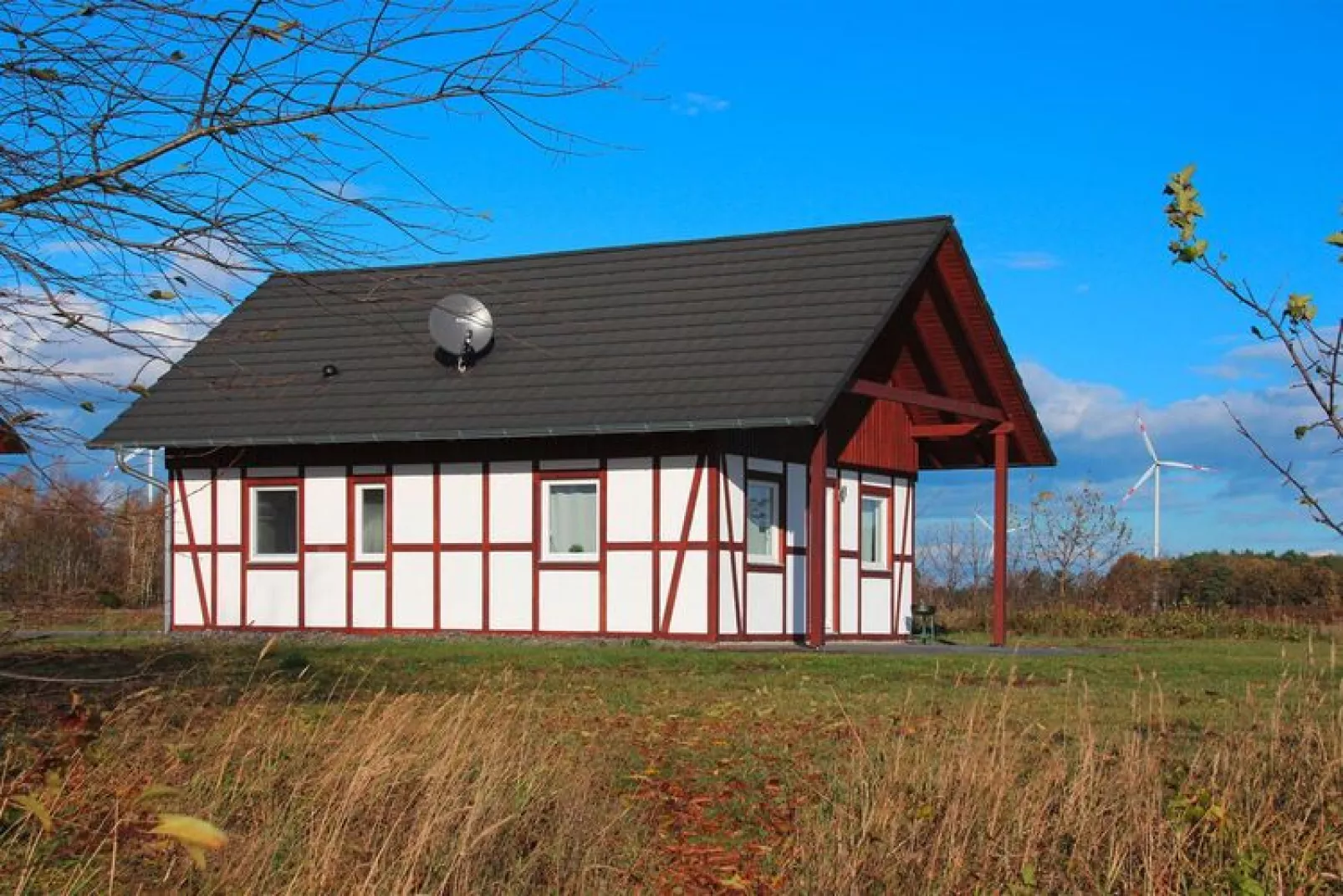 Bungalow am Partwitzer See-Exterior in summer