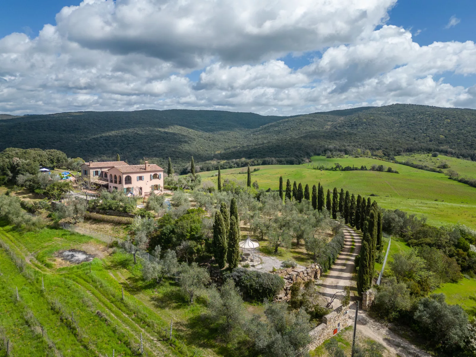 Villa Marsiliana-Outside
