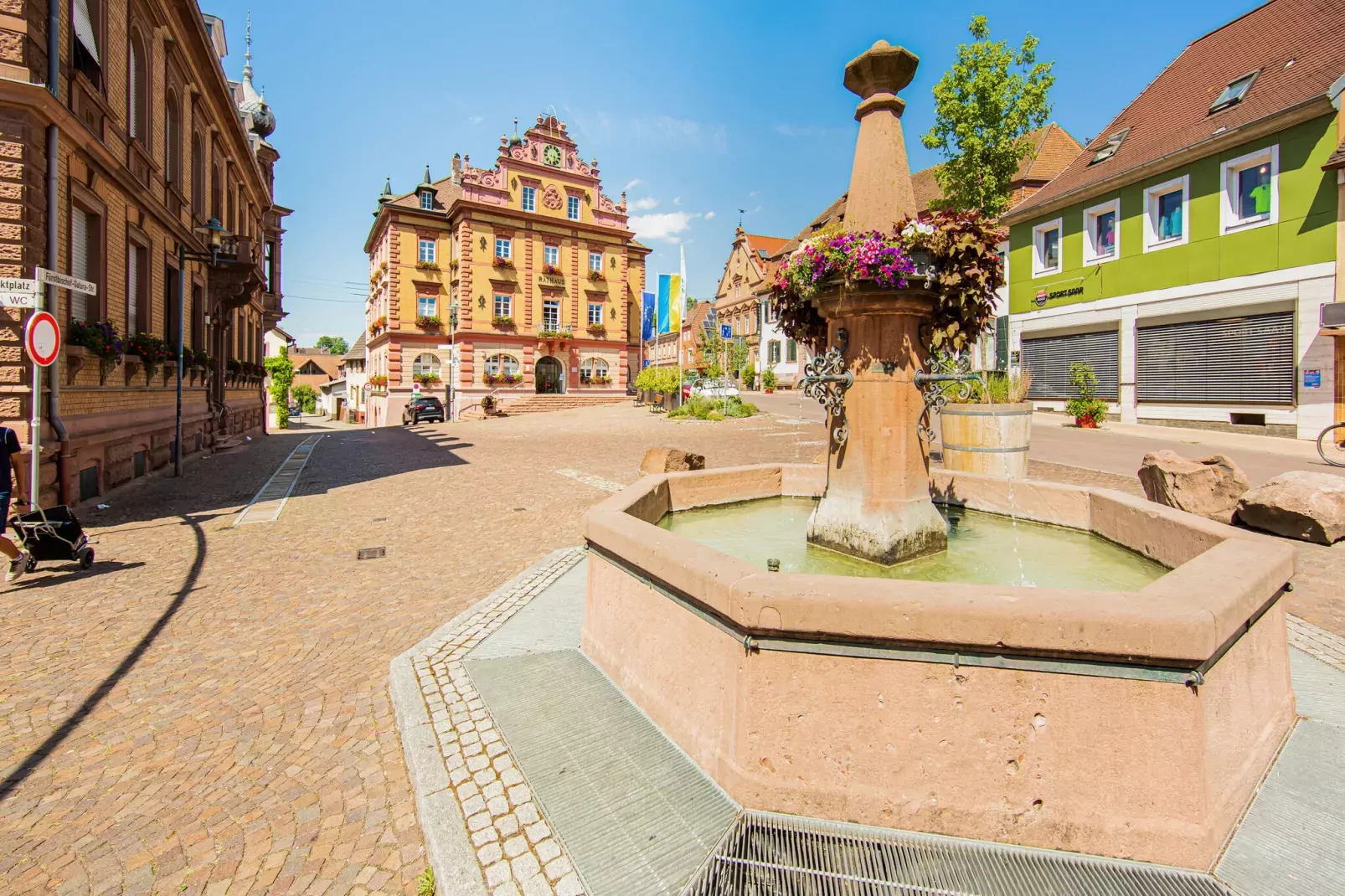 Ferienwohnung am Marktplatz-Zones d'été à 20 km