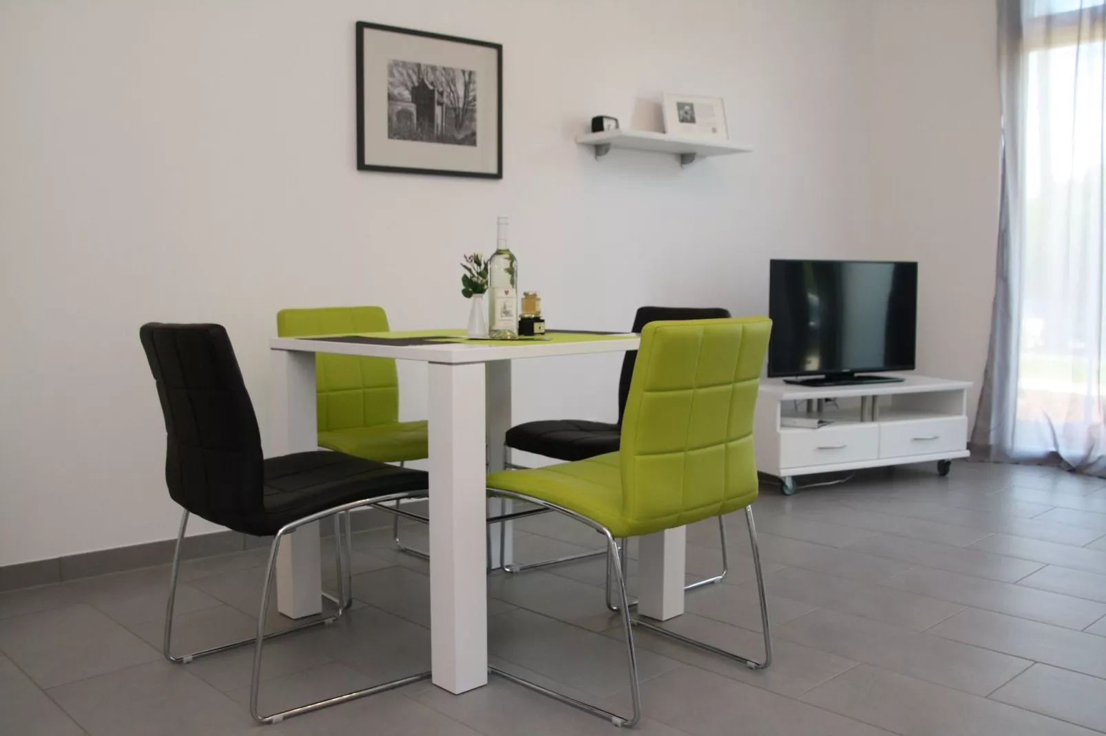 Ferienwohnung am Glindower See - Wohnzimmer