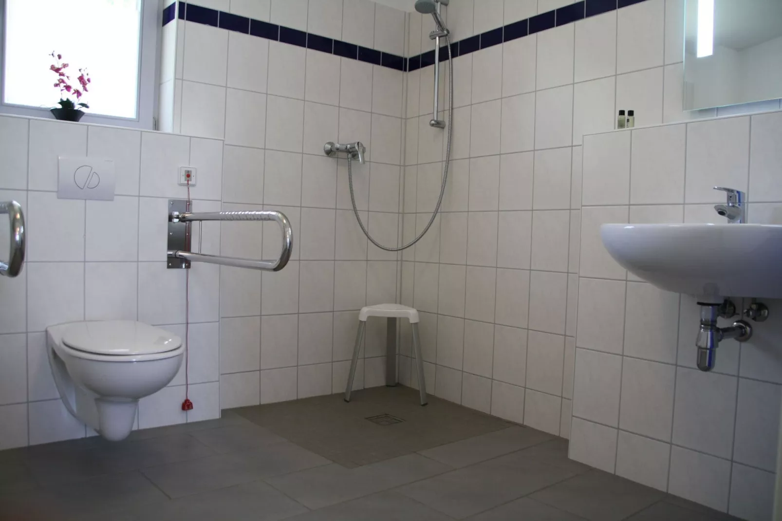 Ferienwohnung am Glindower See - Badezimmer
