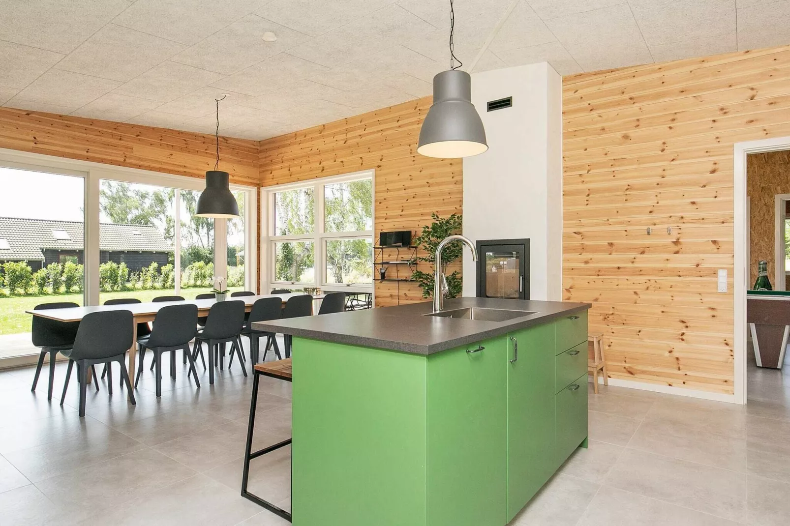Maison de vacances pour 12 a Væggerløse-Intérieur