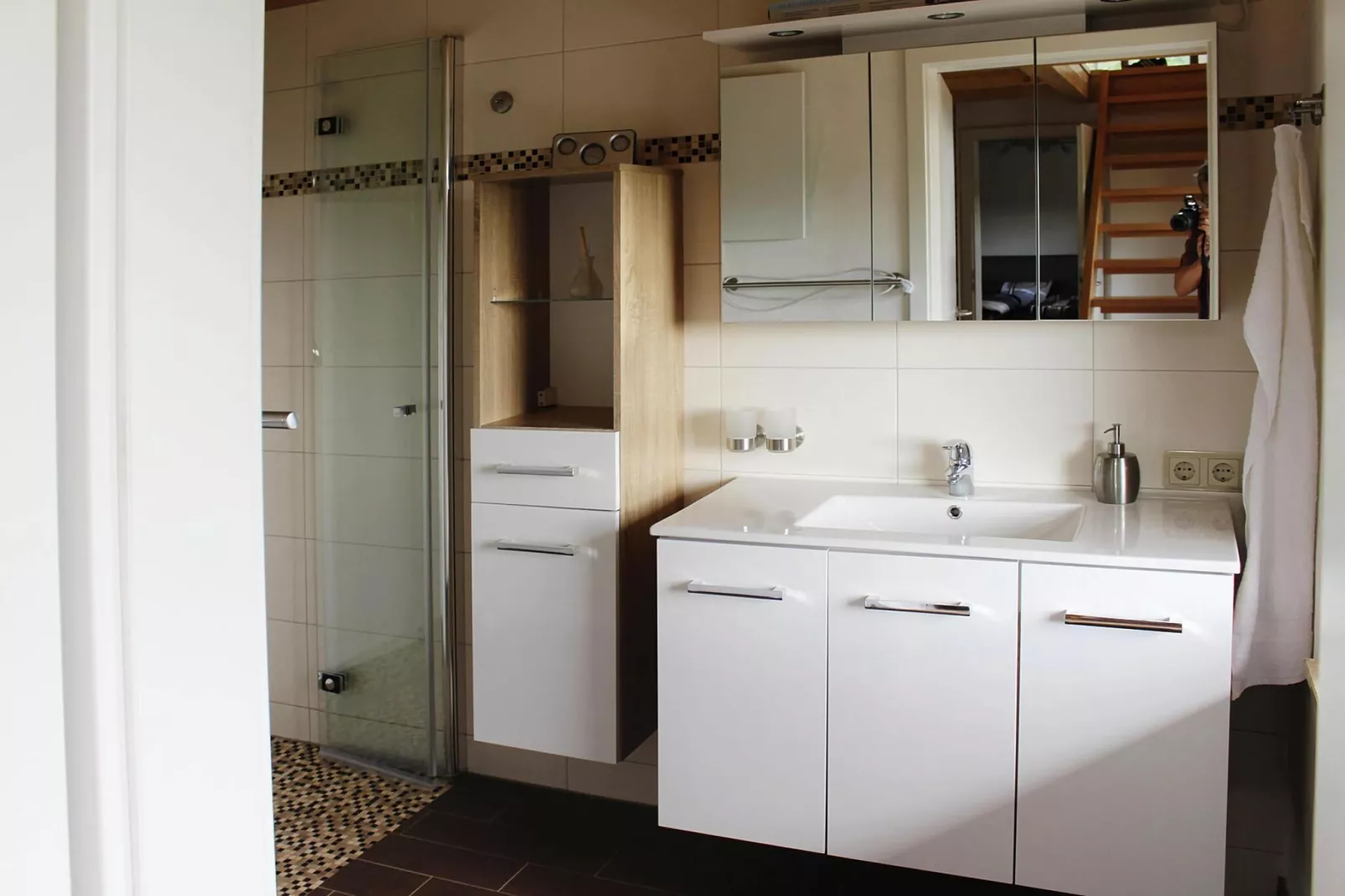 Ferienhaus in Kaltennordheim-70qm 5 Pers-Salle de bain
