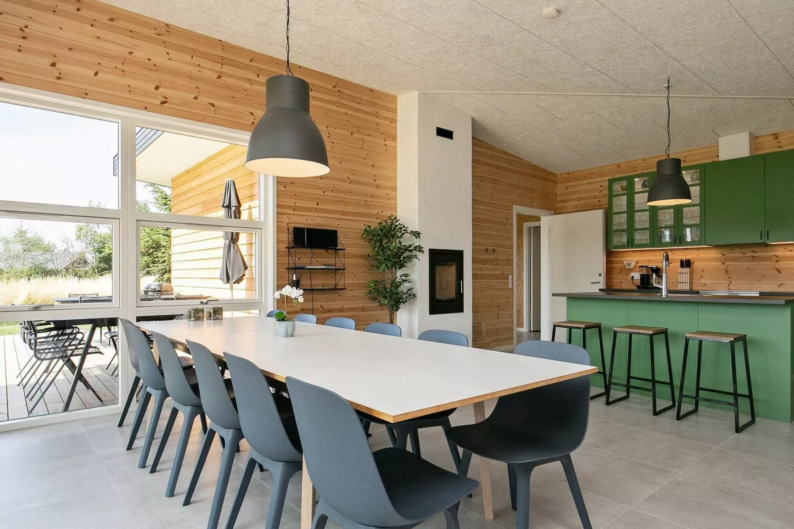 Maison de vacances pour 12 a Væggerløse-Intérieur