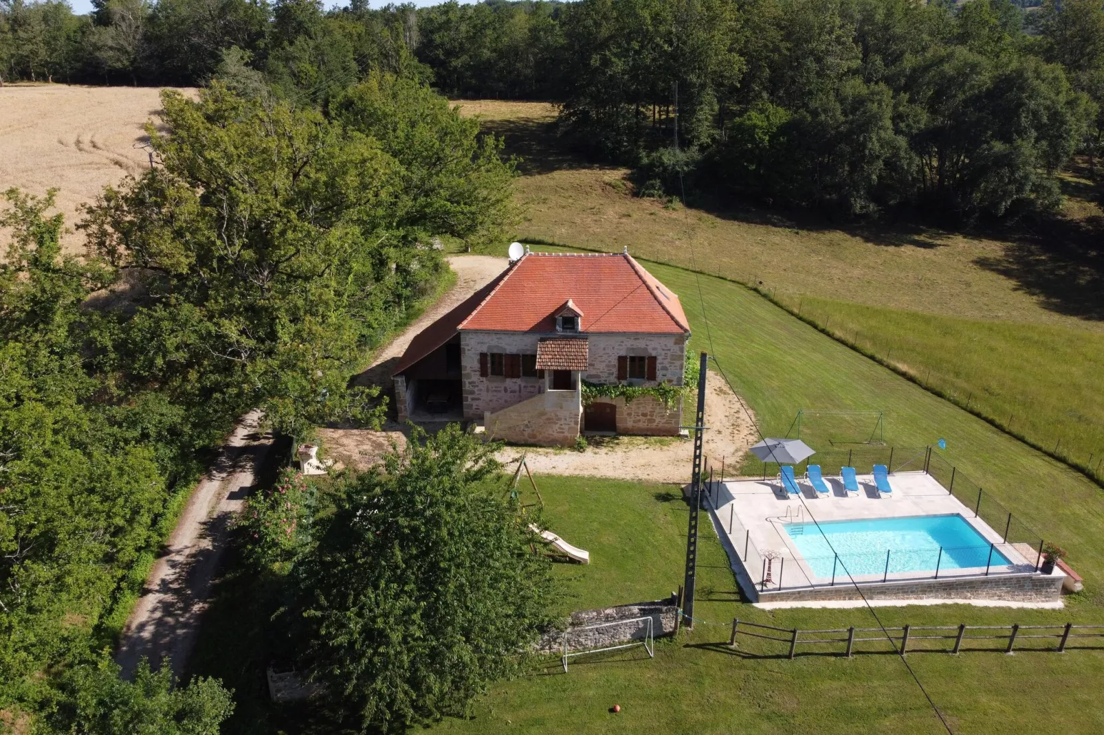 Maison de vacances Rueyres-Extérieur été
