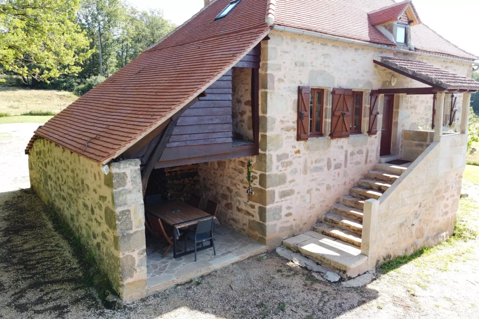 Maison de vacances Rueyres-Extérieur été