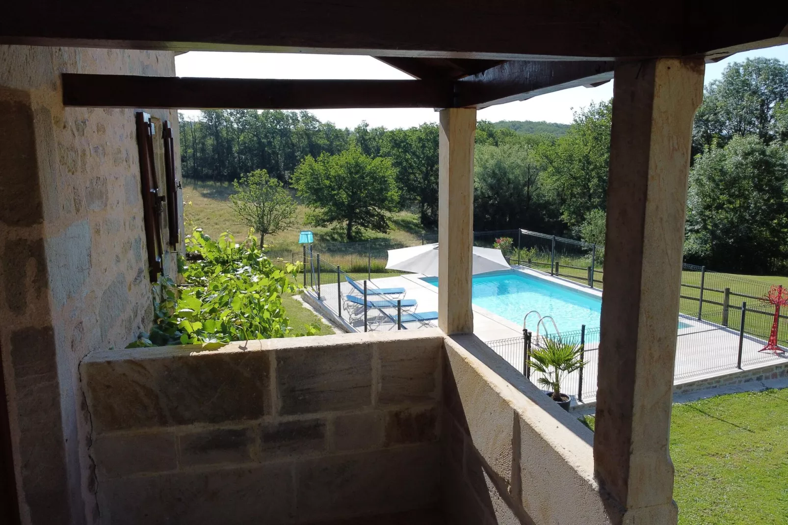 Maison de vacances Rueyres-Balcon-terrasse