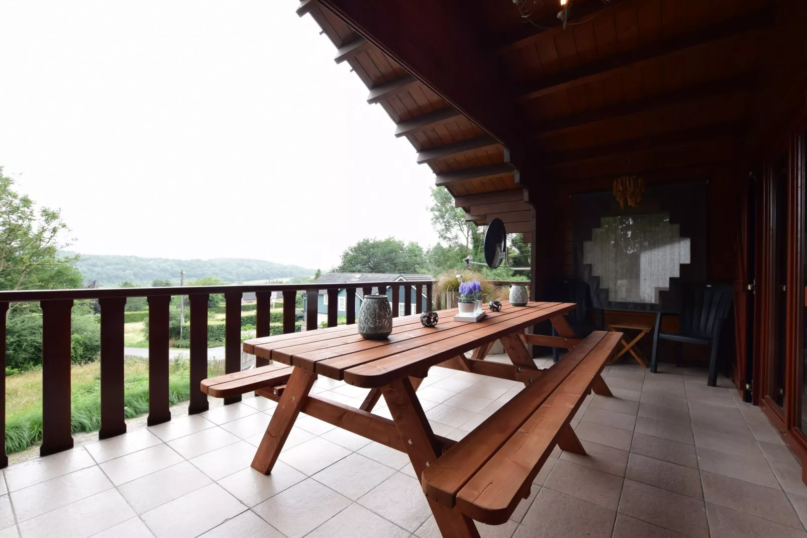 Happy Wood Chalet-Terrace balcony