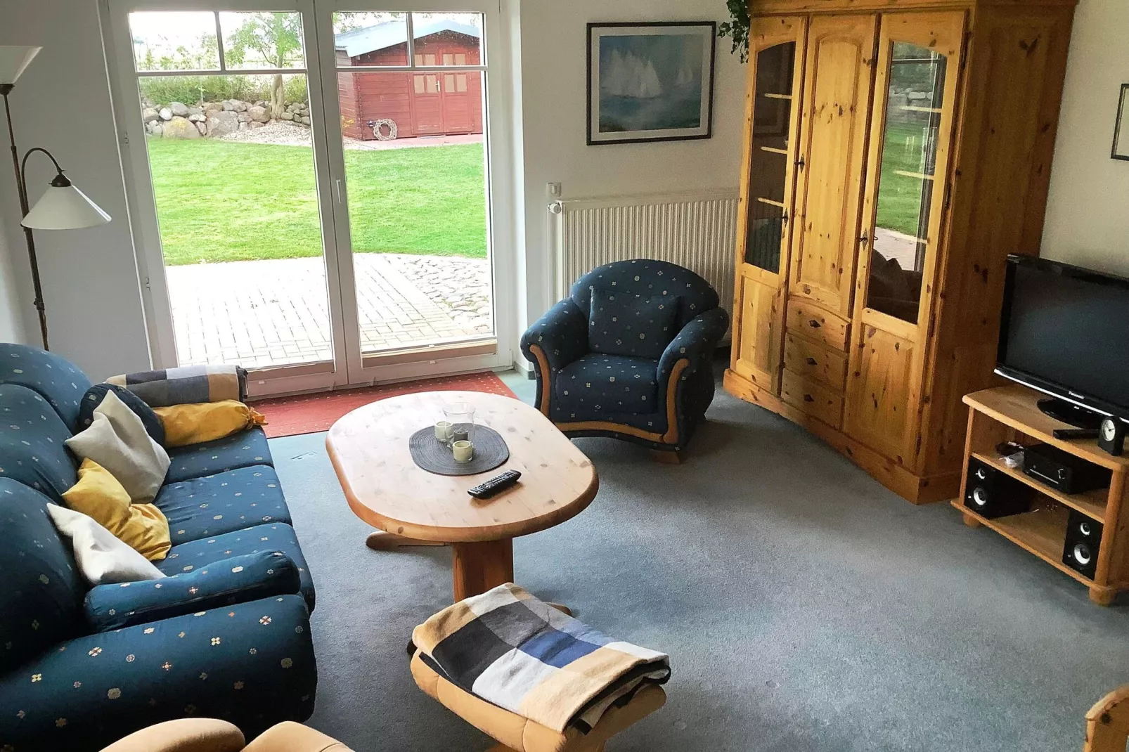 Schlagsdorf 40 Weiter Feldblick ganzes Haus-Living room