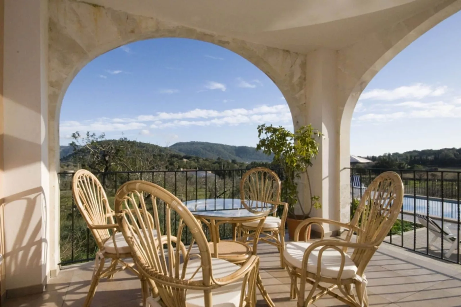 Pla de Ses Rotes-Terrassenbalkon