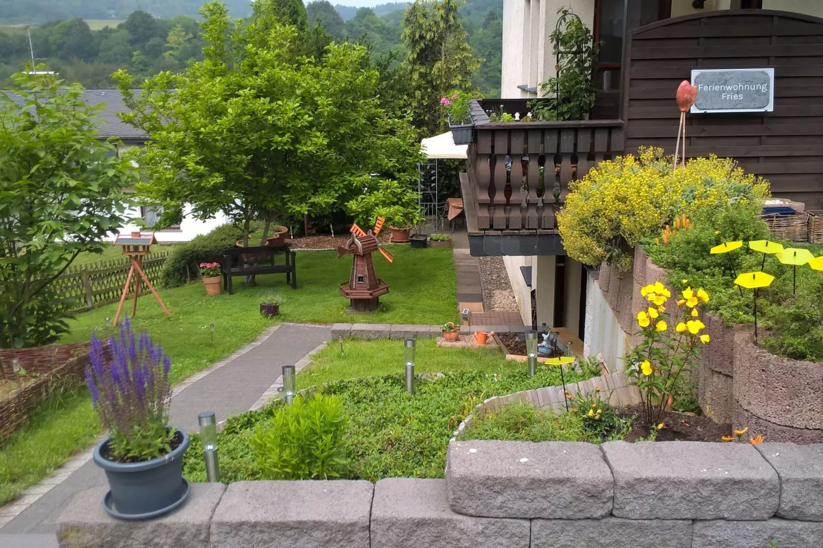 Ferienwohnung Fries-Gardens summer