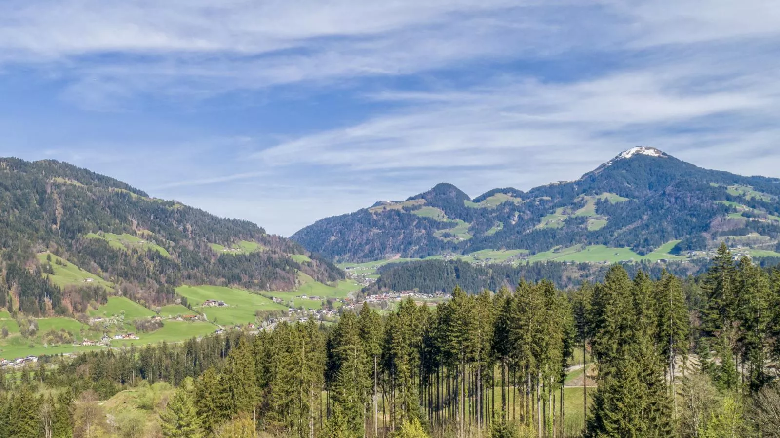 Im Brixental II-Gebiete Sommer 20 km
