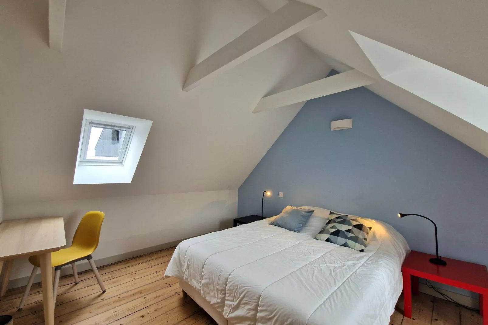 Holiday home in Plougasnou Baie de Morlaix-Bedroom