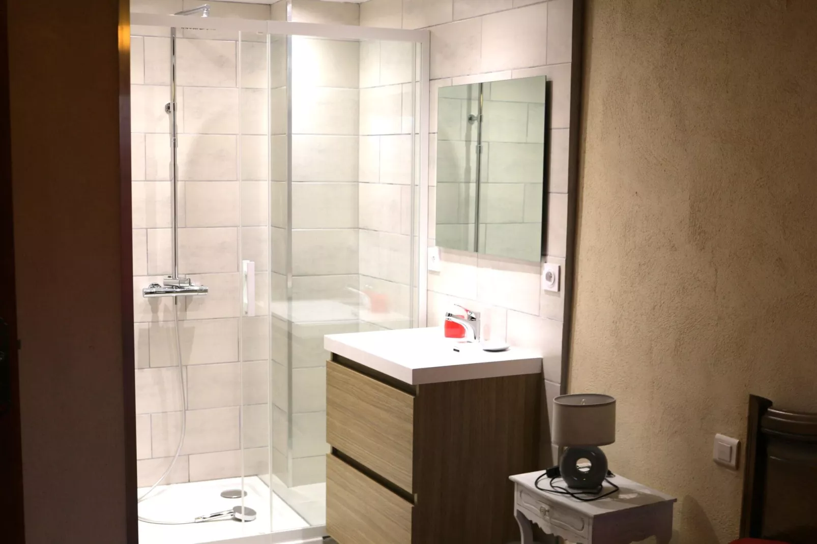 Maison de vacances Rueyres-Salle de bain