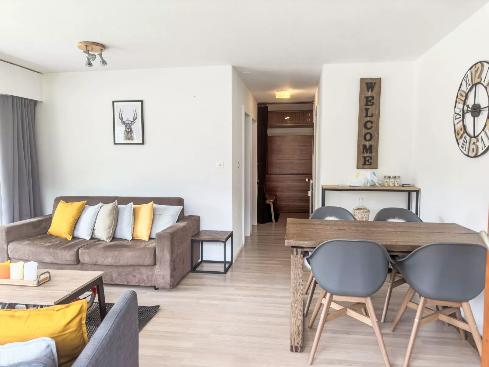 Sunny mountain apartment Aiglon A0-Inside