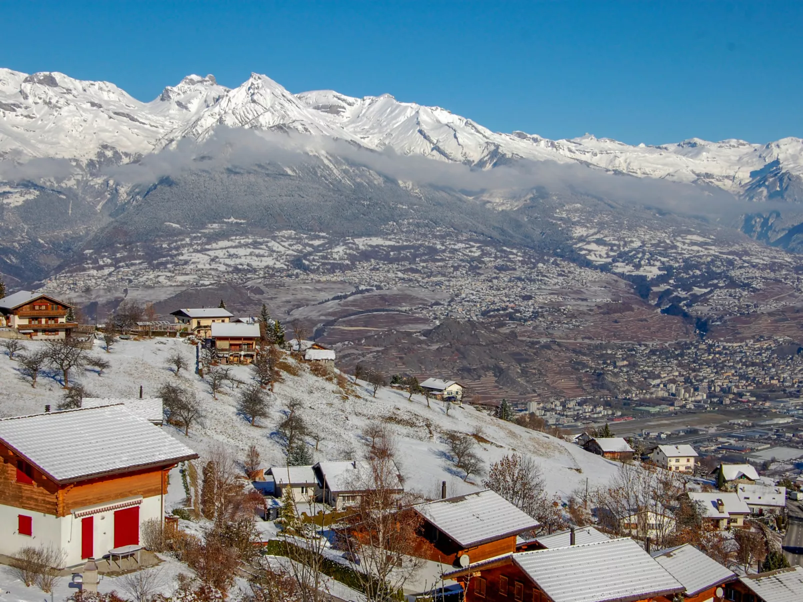 Sunny mountain apartment Aiglon A0-Area