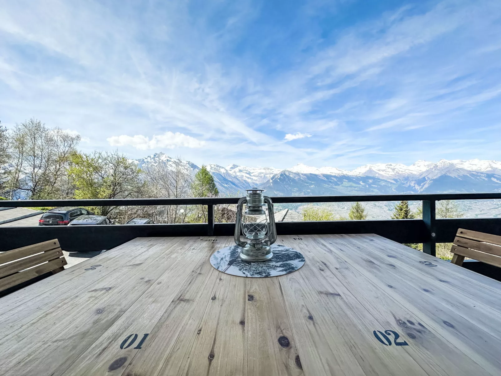 Swiss Alps view Aiglon H2-Outside