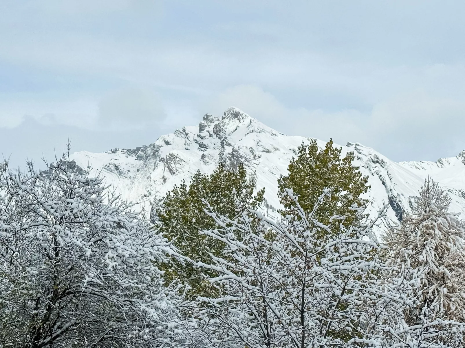 Swiss Alps view Aiglon H2-Outside