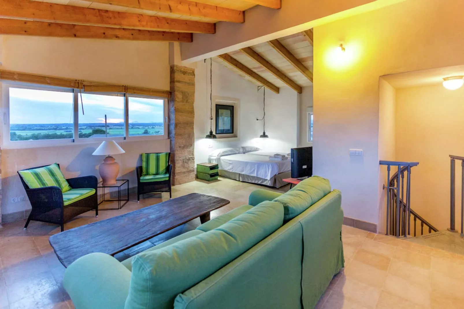 Possesió Sa Barrala-Living room