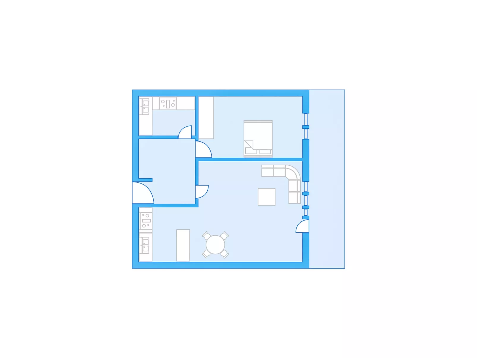 Allod Park Haus C U04-Inside