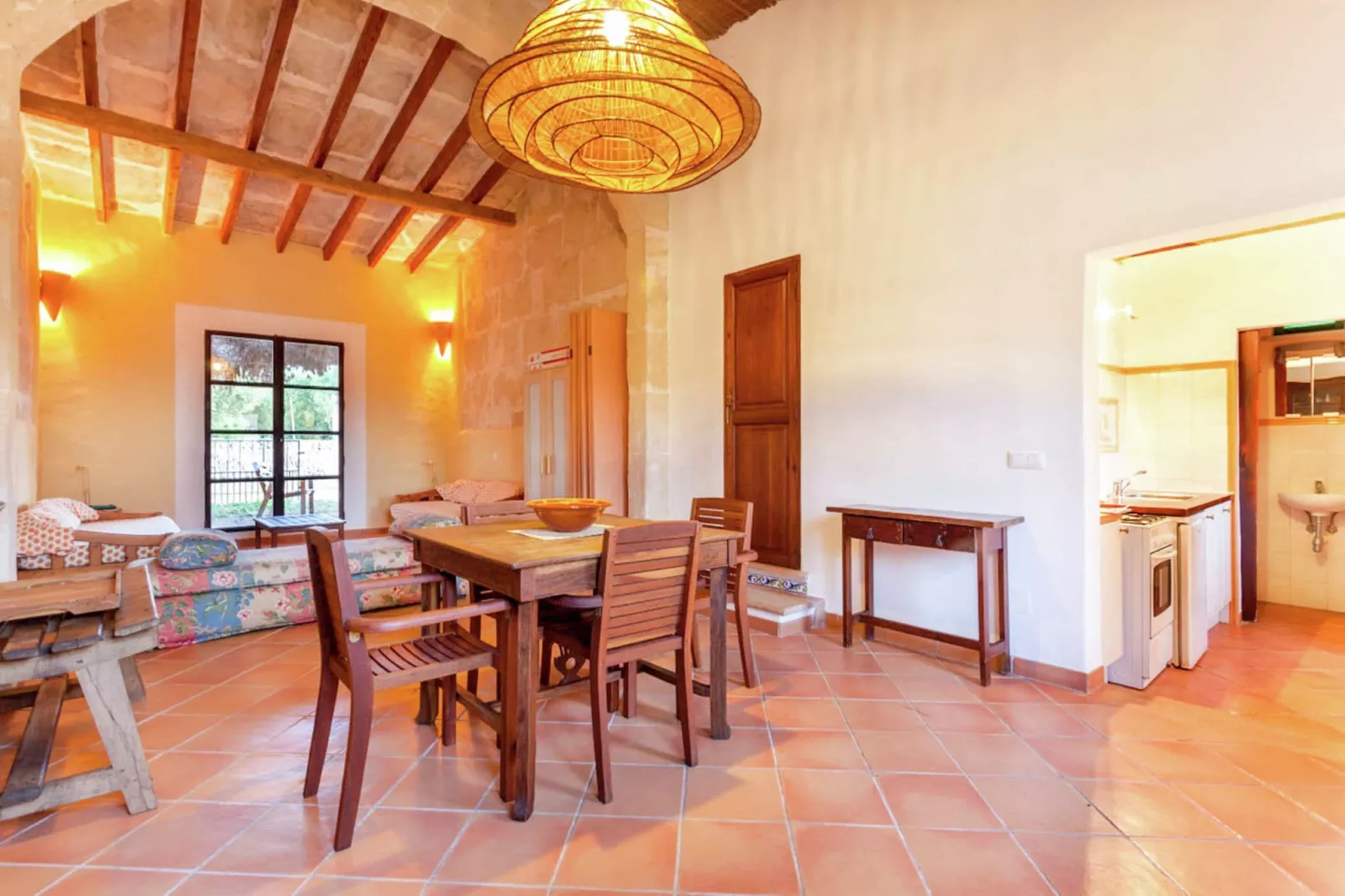 Possesió Sa Barrala-Dining room