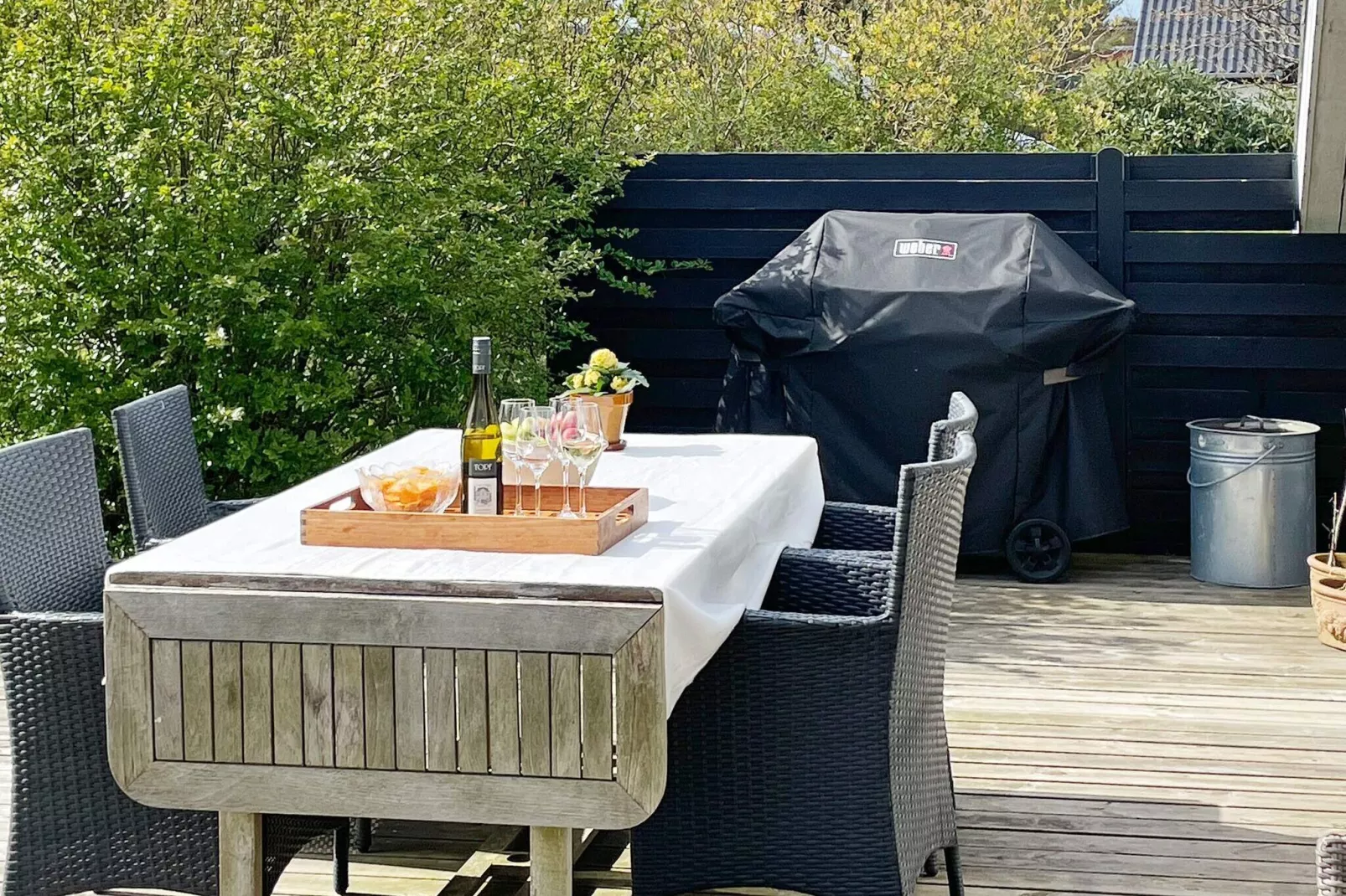 6 Personen Ferienhaus in Struer-By Traum-Außenbereich