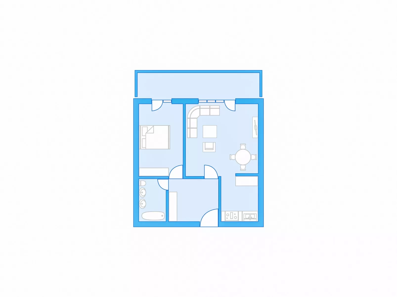 Allod Park Haus C 206 - Inside