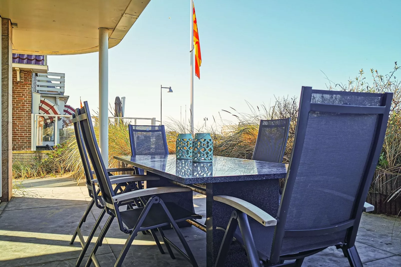 De ZeeParel Red Lobster-Terrace balcony