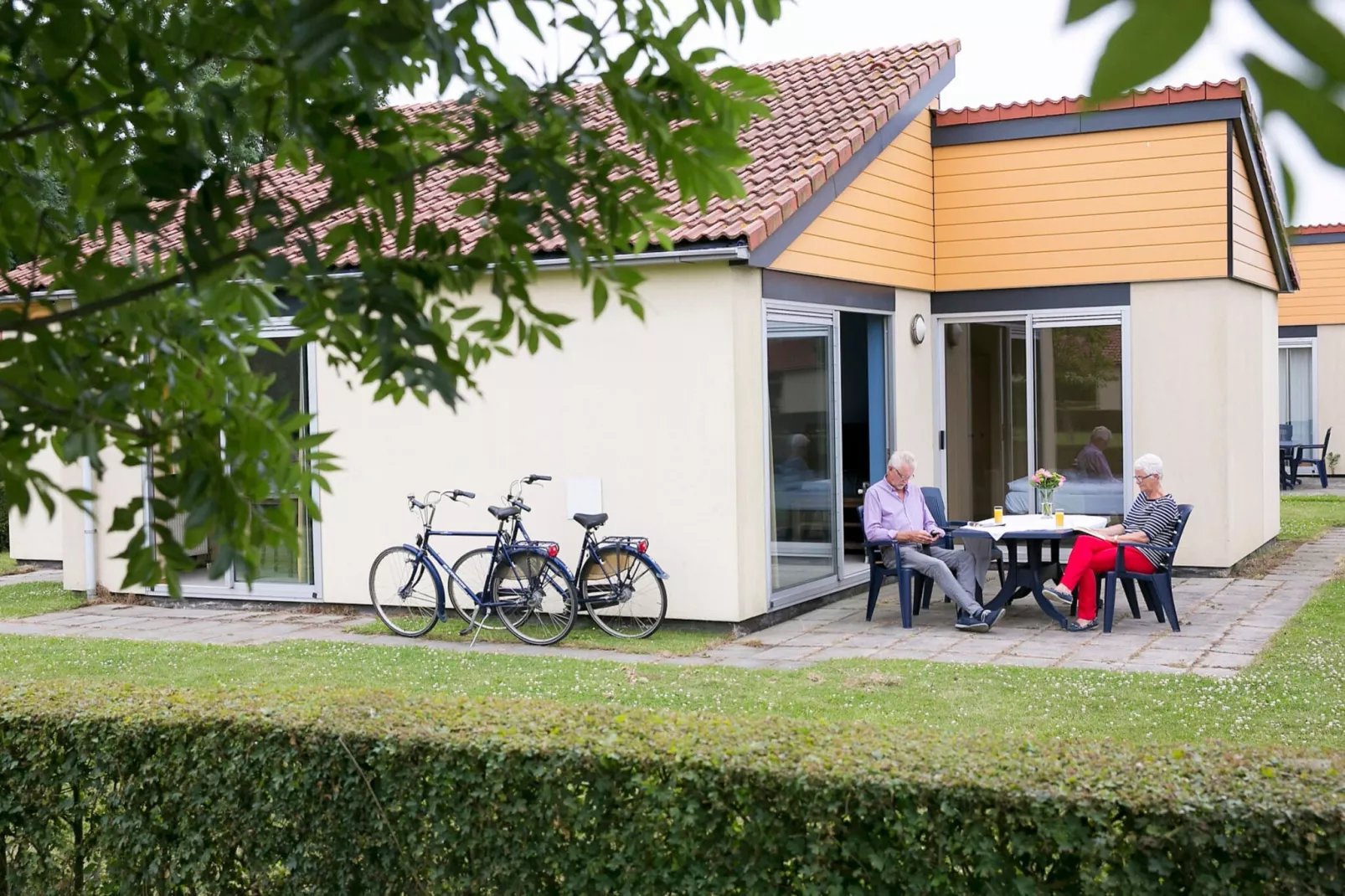 Comfort bungalow – Max 6 personen – nummer 56-Extérieur été