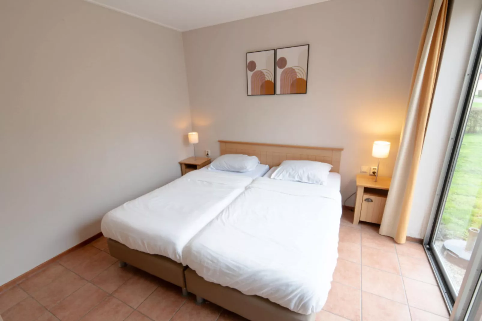 Premium bungalow – max 6 personen – Nummer 109-Schlafzimmer