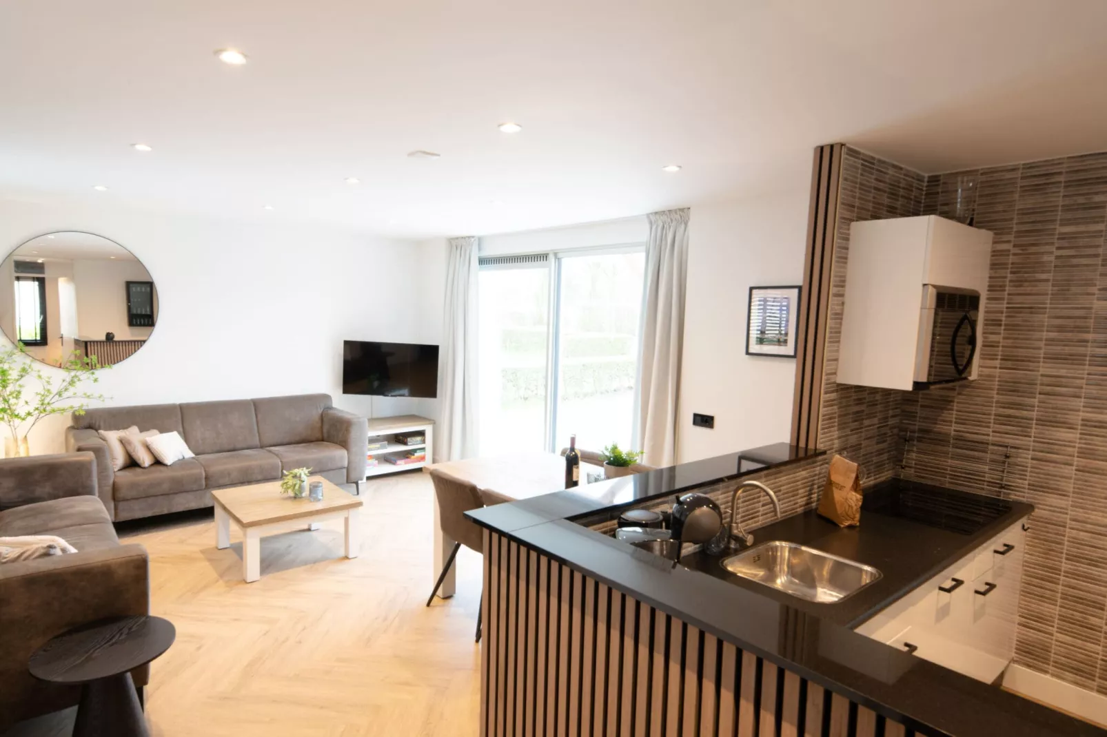 Luxe bungalow – Max 6 personen – Nummer 53-Living room