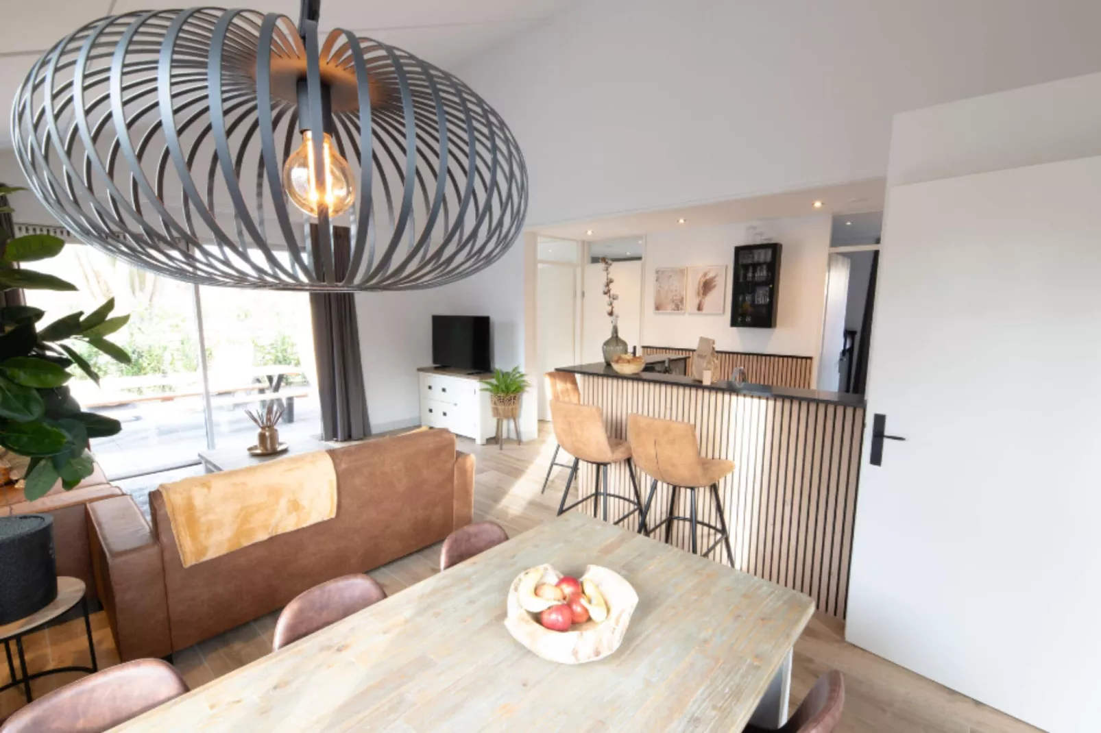 6 pers Welness huis 83-Esszimmer