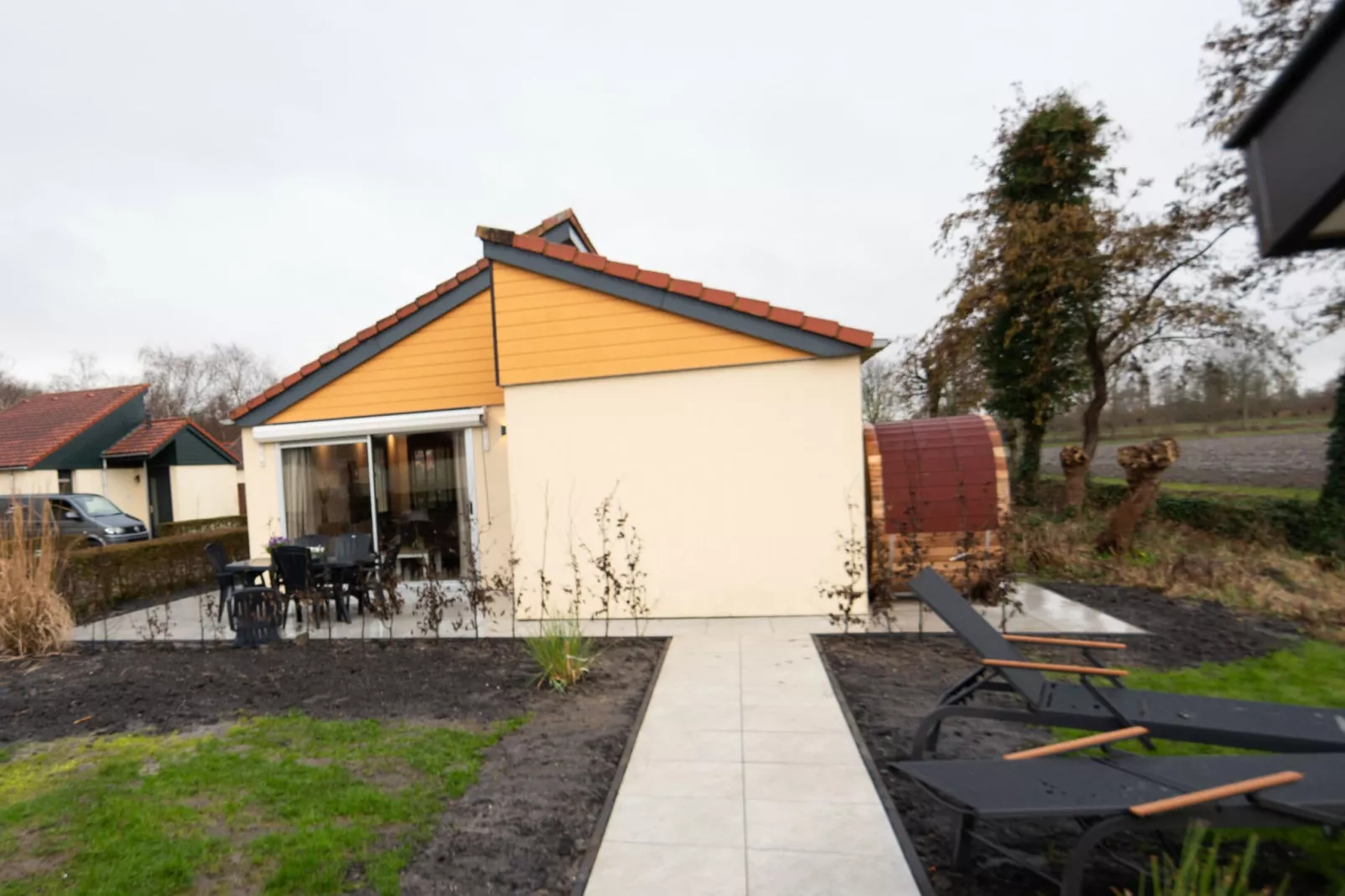 6 pers Welness huis 99-Außenbereich Sommer