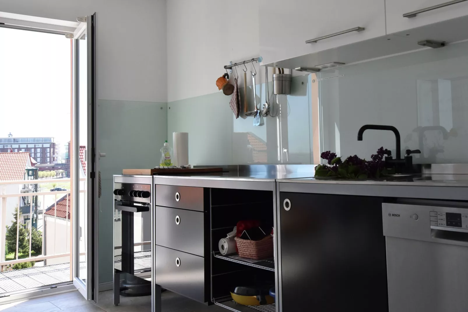 Exklusive Panoramawohnung-Kitchen