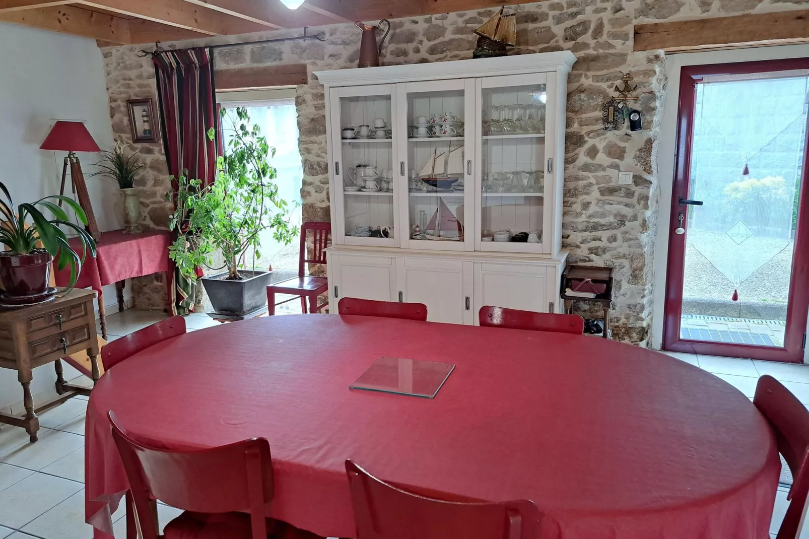 Steinhaus in Strandnähe Plouguerneau-Salle à manger