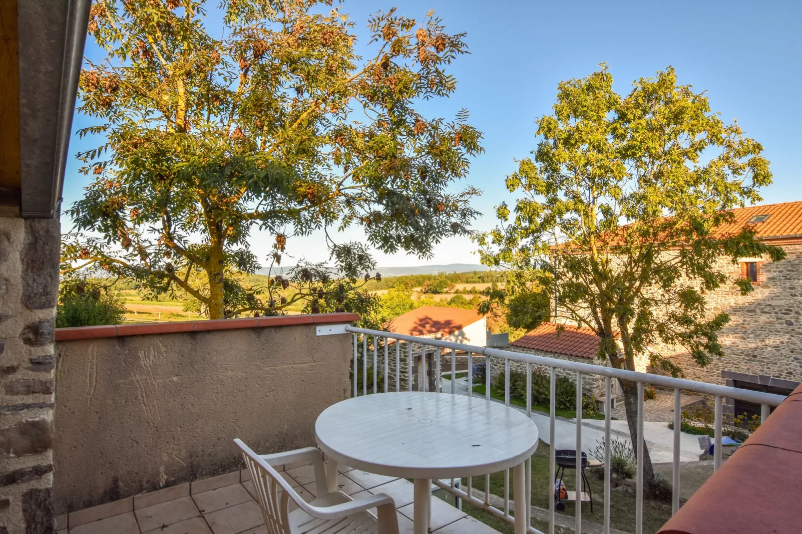 Maison pour 3 personnes à la campagne-Terrace balcony