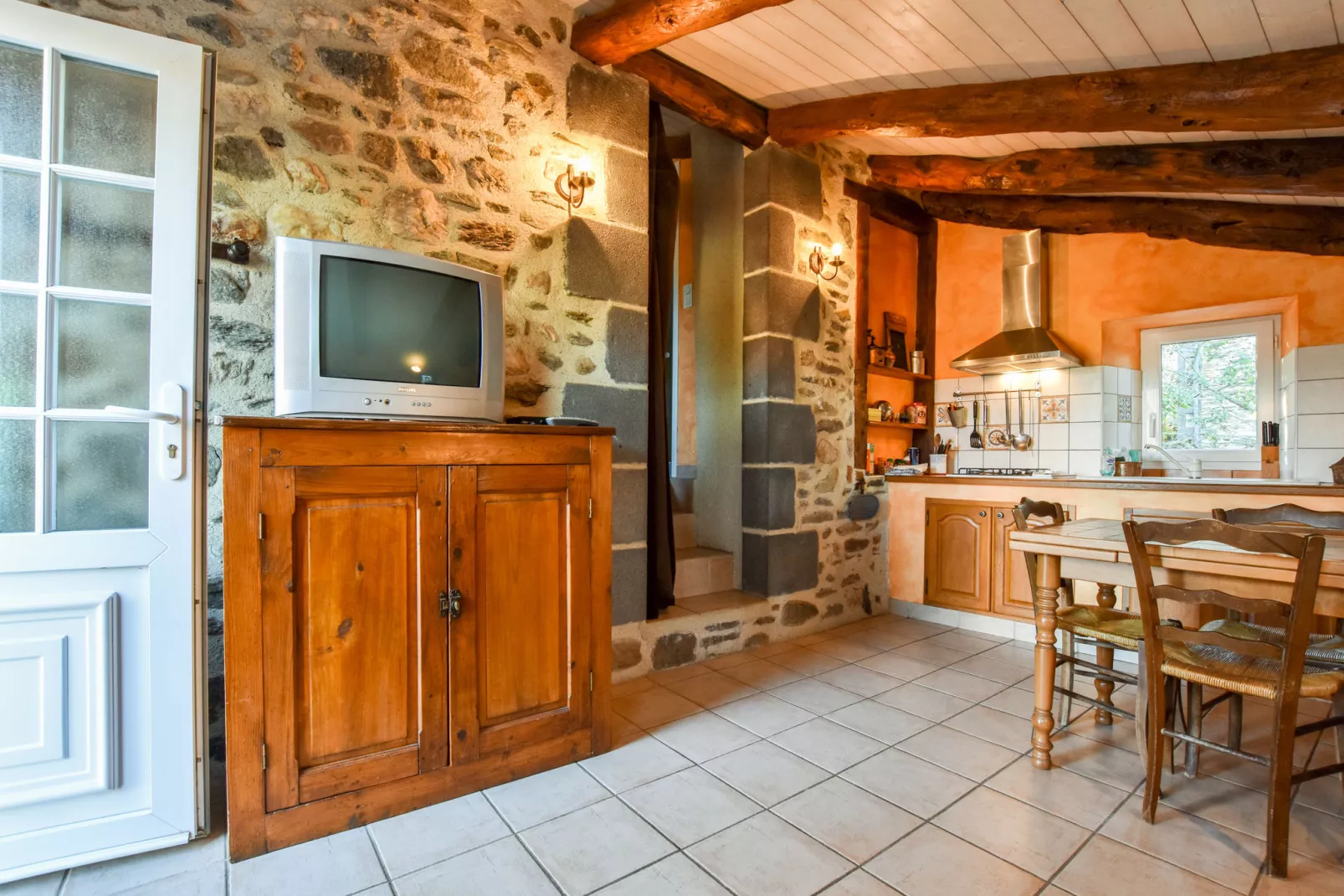 Maison pour 3 personnes à la campagne-Living room